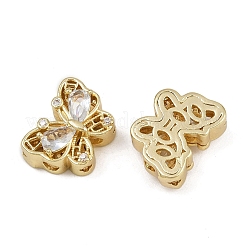 Многожильные звенья из латуни с паве из кубического циркония ZIRC-F145-03G-01