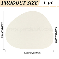 Mauspad aus PU-Leder&nbsp;AJEW-GF0014-07A