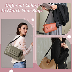 1 шт. плетеные ремни для сумок со стразами и железными застежками&nbsp;PURS-DR0001-02A