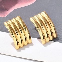 Серьги-гвоздики из нержавеющей стали 304 для женщин&nbsp;EJEW-U047-02G