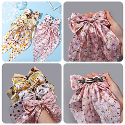 5 шт. 5-х цветные тканевые заколки для волос PHAR-SP0001-21