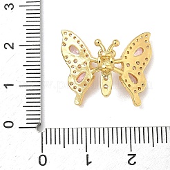 Латунные микро проложить кубического циркония подвески&nbsp;KK-H526-05G