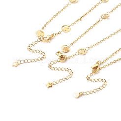 Collier à maillons en acier inoxydable 304&nbsp;NJEW-JN03590