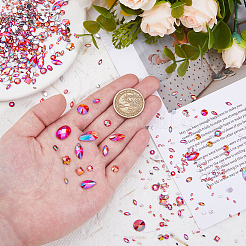 Акриловый кабошоны со стразами DIY-HS0001-63A