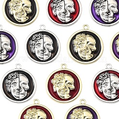 12шт 6 цвета сплава эмалевые подвески&nbsp;FIND-FS0003-81