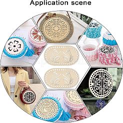 Днища деревянных корзин DIY-WH0184-17