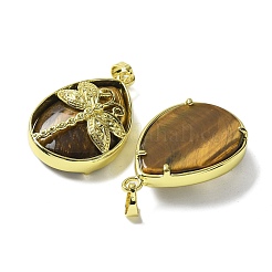 Природных тигровый глаз подвески&nbsp;G-G900-01G-07