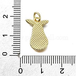 Латунь эмаль подвески&nbsp;KK-B136-07G-13