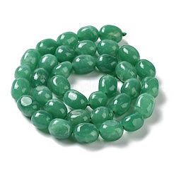 Hilos de abalorios de jade blanco natural&nbsp;G-E614-B01-14
