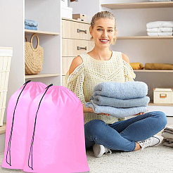 Сумки для хранения из ткани оксфорд с завязками&nbsp;AJEW-WH20816-044B-02