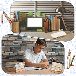 1 x Stifttasche aus Canvas für Studenten&nbsp;FIND-GF0008-05C