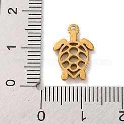 Colgantes de acero inoxidable 304 con temática oceánica&nbsp;STAS-M072-06A-G