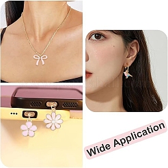 10шт 10 стиля светлые позолоченные подвески из сплава с эмалью&nbsp;ENAM-YW0006-29