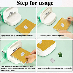 Углеродистая сталь разрезает трафареты DIY-WH0309-049