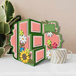 Углеродистая сталь разрезает трафареты DIY-WH0309-2039