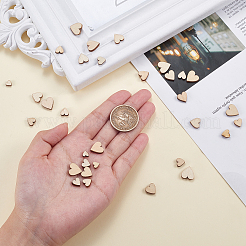 Незавершенные украшения из дерева&nbsp;WOOD-CJ0001-49