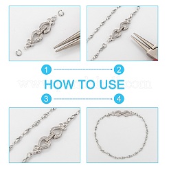 Латунные микро проложить кубического циркония раз за застежками&nbsp;ZIRC-F013-01P-FF