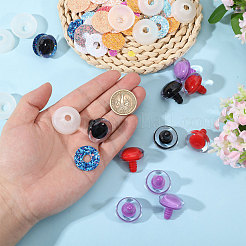 120 Stück Plastikaugen für Puppen zum Basteln&nbsp;FIND-PH0028-81