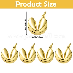 Ciondoli in ottone da 5 pz&nbsp;KK-SZ0002-92