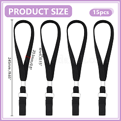 15 шт. нейлоновые ремешки для запястья трости&nbsp;FIND-HY0005-08