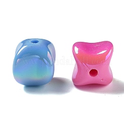 Переливающиеся акриловые бусины с УФ-покрытием&nbsp;MACR-D032-13