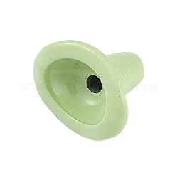 Тема Хэллоуина окрашенные распылением бусины из сплава PALLOY-D029-02G-RS