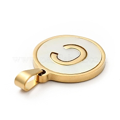 Вакуумное покрытие pvd нержавеющая сталь 304 с подвесками из белой ракушки STAS-G268-01C-G