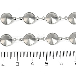 Цепочки из нержавеющей стали 304 со стразами CHS-K023-08A-P