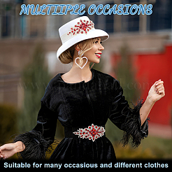 Аппликации из цветов из страз&nbsp;DIY-WH0504-99C