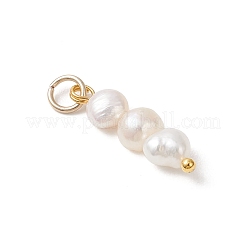 Подвески из натурального барочного жемчуга кеши&nbsp;PALLOY-JF04814-02