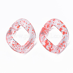 Прозрачные акриловые связывая кольца OACR-N009-015A-B03