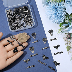 60 шт. 2 стиля латунных регулируемых джинсовых булавок&nbsp;KK-GF0001-21B