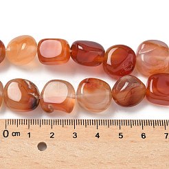 Cuentas de ágata natural hebras&nbsp;G-H295-D01-17