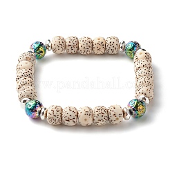 Ensembles de bracelets extensibles de perles bodhi rondes&nbsp;BJEW-JB07346