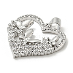 Стойки обшивки латунь микро проложить Циркон подвеску KK-F869-16P