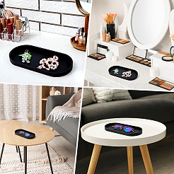 Plateau de rangement en silicone&nbsp;AJEW-GF0014-33B