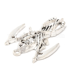 Тибетский сплав стиля большие кулоны&nbsp;LS-PALLOY-Q450-07AS