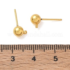 Accessoires de clous d'oreilles en laiton&nbsp;LS-KK-CBA80F9-03G