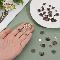 30 комплект винтовых кнопок из сплава&nbsp;DIY-OC0013-64