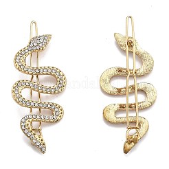 Заколки для волос из сплава со стразами&nbsp;LS-PHAR-B085-02G