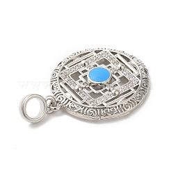 Покрытие стойки латунный цирконий с подвесками из эмали&nbsp;KK-Q772-19P