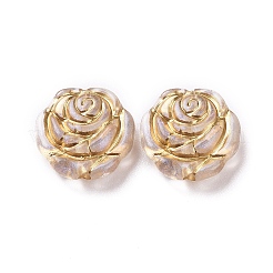 Металлизированный прозрачные акриловые шарики OACR-P013-23