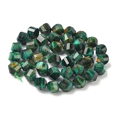 Природных тигровый глаз бисер нитей&nbsp;G-C267-B17