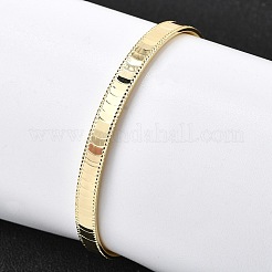Латунь манжеты браслеты для женщин BJEW-G742-02G