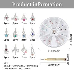 Сплав ручные инструменты для ногтей MRMJ-WH0073-39