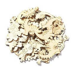 Незаконченные деревянные фигурки динозавров WOOD-CJC0010-01