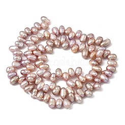 Нити из натурального культивированного пресноводного жемчуга PEAR-I007-04A-01B