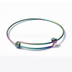 Fabrication de bracelets réglables en acier inoxydable 304 avec placage ionique (IP)&nbsp;MAK-F286-01MC