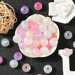 Радужное переливчатое покрытие акриловыми бусинами&nbsp;MACR-YW0002-19D