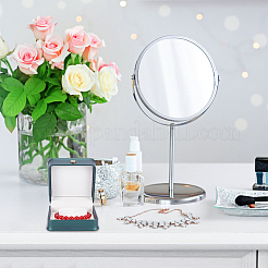 Квадратная коробка для браслета из искусственной кожи LBOX-WH0002-07B